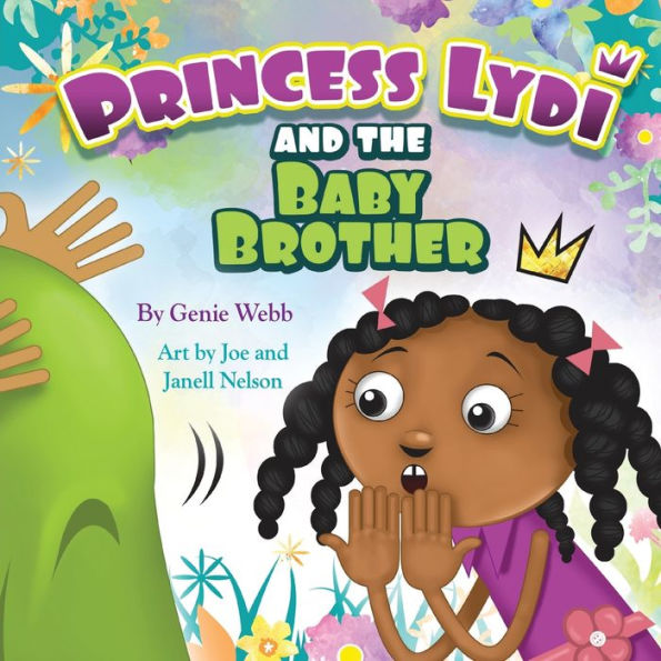 Princess Lydi and the Baby Brother — diverse children's book about becoming a big sister, for bulk preschool orders
